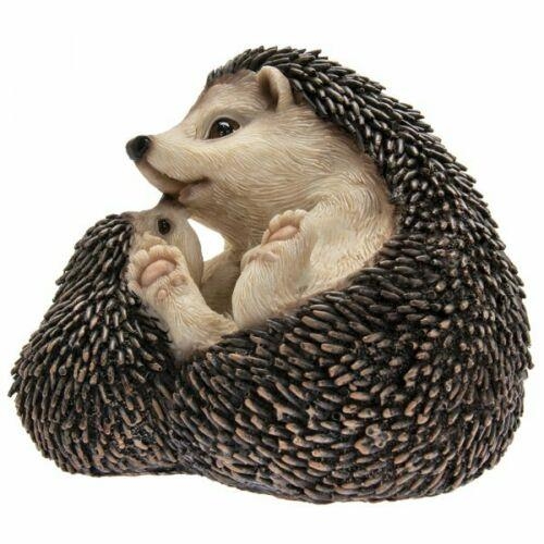 Garden Pals Hedgehog and Baby Figurine Ornament