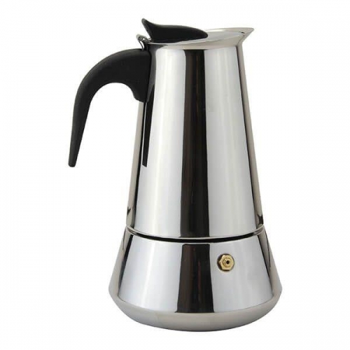 Apollo Stainless Steel Induction 6 Cup Coffee Maker Stylish
