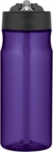 Thermos Magenta Hydration Bottle 530ml Purple with straw Drinkware Flasks Stylish Loop Tumbler Bottled Cup Water Bottles Mug Portable Washable Reusable