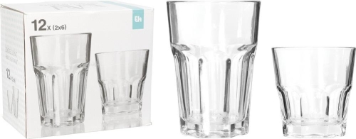 DRINKING GLASS SET/12PCS