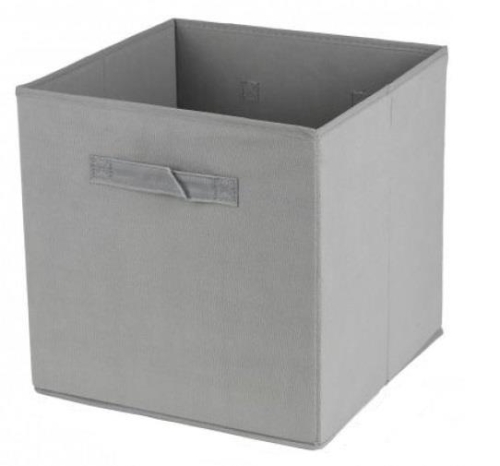 CORDUROY STORAGE BOX 31X31CM DAWN