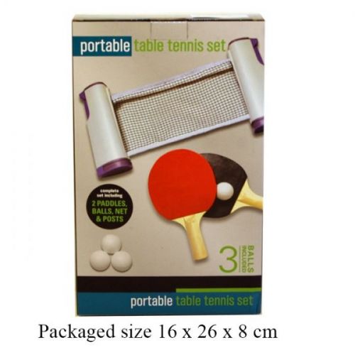Portable Tennis Table Set Ideal For Home Office Parties Picnics