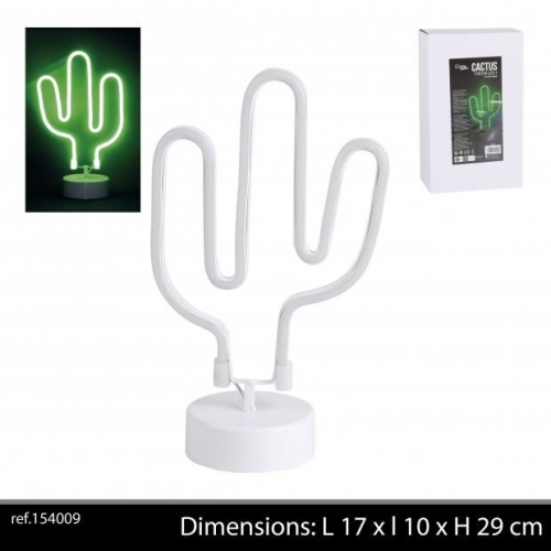 Battery Operated Neon Light Cactus