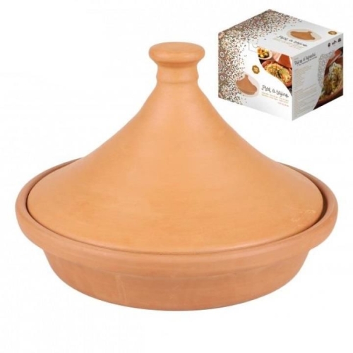 Tajin Dish Daim Natural Terracotta 29X 21 cm