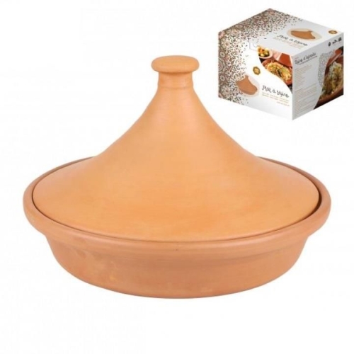 Tajin Dish Daim Natural Terracotta 32 X 24.5 cm