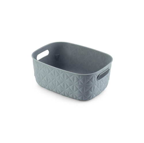 Softex Small 4L Teal Plastic Basket for Home Office Storage Organizer