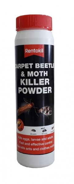 Rentokil Carpet Beetle And Moth Killer Powder 150g