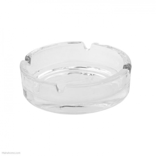 Apollo Glass Ashtray Smoked Cigarette 10.5 cm Clear