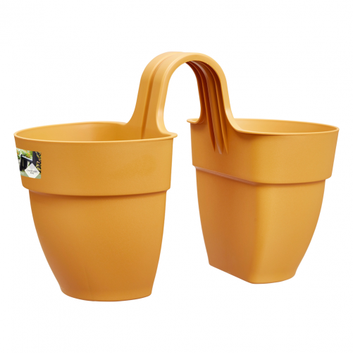 Vibia Campana Flower Twin 21CM Honey Yellow Planter