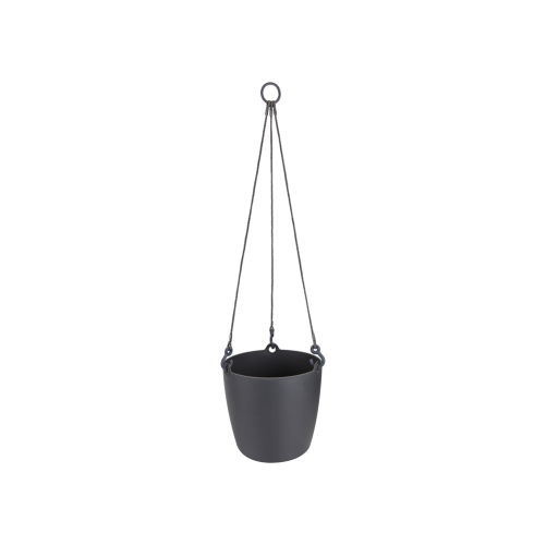 Brussels Hanging Basket 18cm Anthracite Eco Friendly Stylish Plant Display