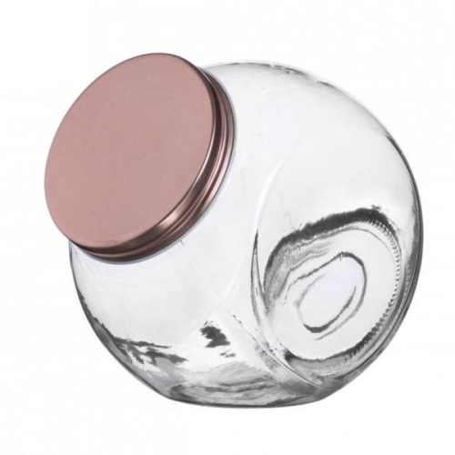 Conservation - Clear Glass Jar W/Copperd 1600ML