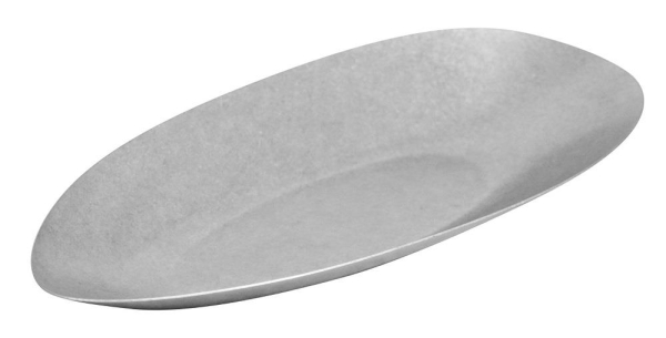 Vintage Steel Conical Plate 30cm x 14.5cm Stainless Steel Dishwasher Safe