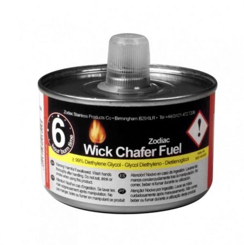 Wick Liquid Chafing Tin Fuel Lasts Upto 6hrs