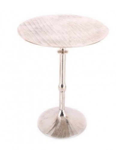 Aluminium Round Table Silver