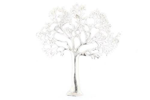 Aluminium Tree of Life Wall Plaque Wall Hanging Art 60cm