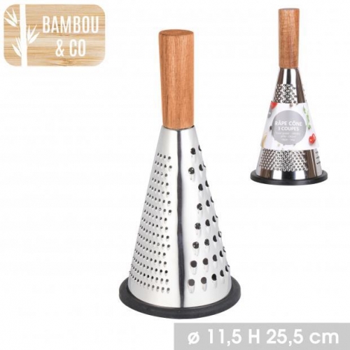 3 Sided Cheese Grater Stainless Steel Vegetable Food Shredder