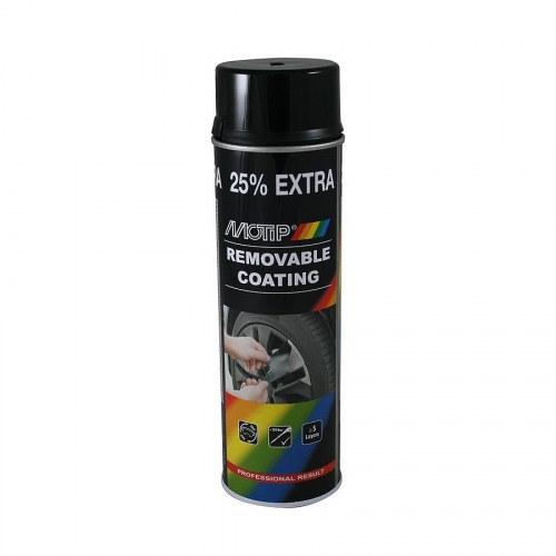 Sprayplast Black Gloss Stripable Paint 500ml