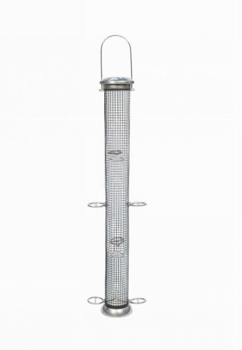 Super Sterling 60cm Peanut Feeder Durable Metal Attracts Various Wild Birds