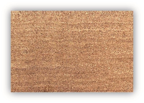 Coir Door Mat Plain 60 X 40CM