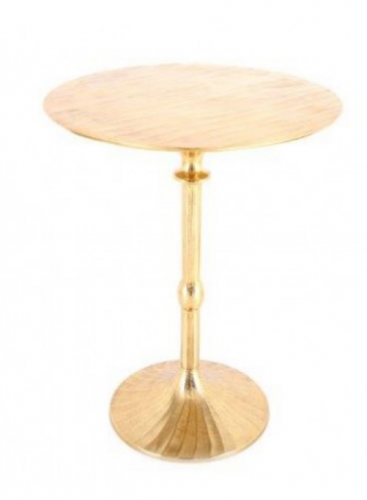 Aluminium Round Table Gold