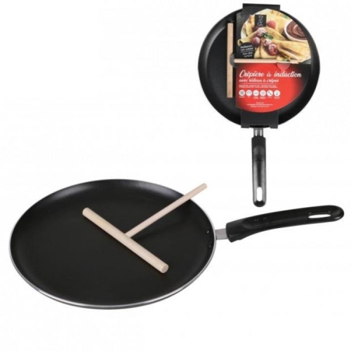 Non Stick Pancake Pan, All Stoves D26CM With Raclette
