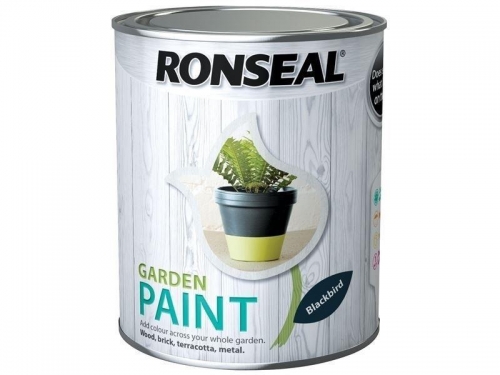 Ronseal Garden Paint Black Bird 250ml