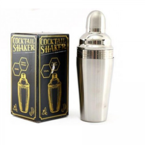 500ml Cocktail Recipe Shaker Stainless Steel
