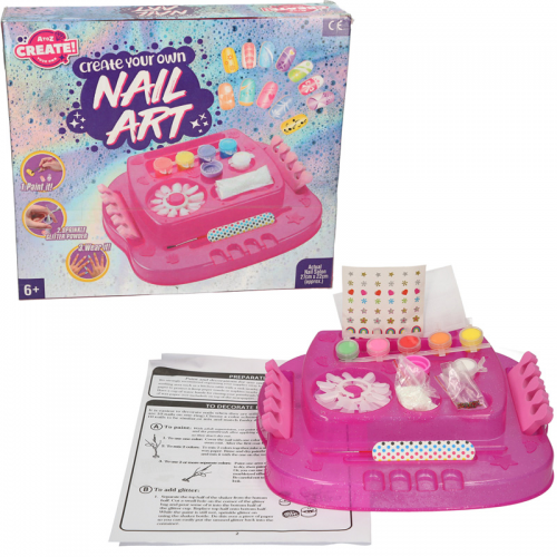 Create Your Own Nail Art Kids 6+ Creative Toy Set