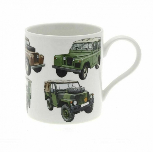 Land Rover 4x4 Defender Fine China Mug Single