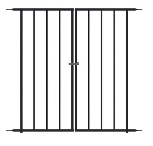 Abbey Road Gate Black 82x92cm