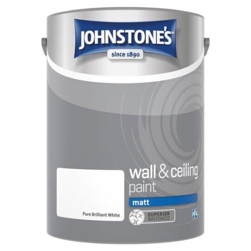 Johnstones Wall and Ceiling White Matt 5L