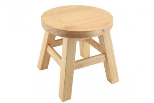 Kids Stool Plain Top Wood Apollo