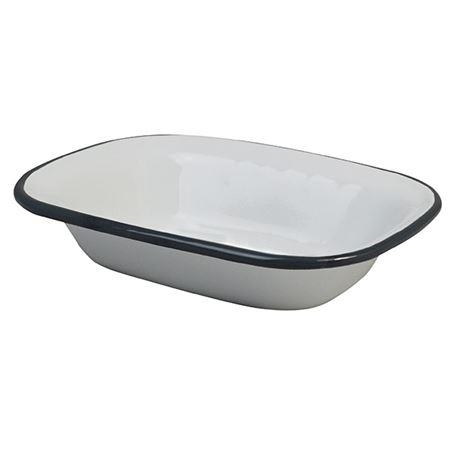 Enamel Pie Dish 18 x 13cm