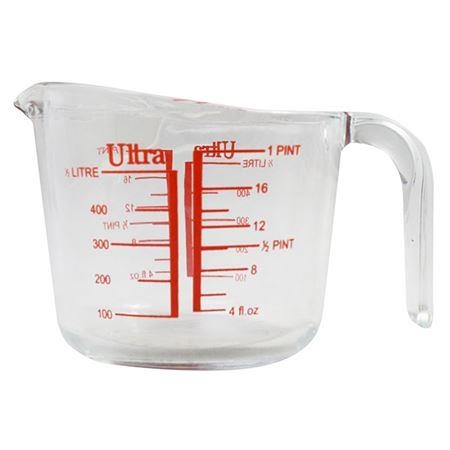 Ultracook Measuring Glass jug 0.5 Ltr
