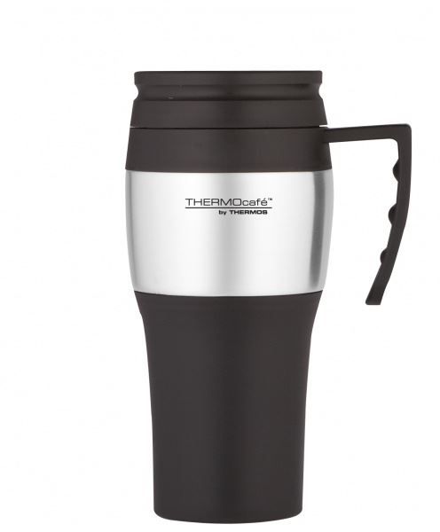 Thermos Thermocafe Stainless Steel 2010 Hot and Cold Travel Mug 450ml