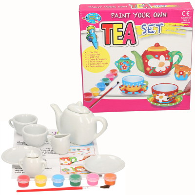 Kids Tea Set for Paint