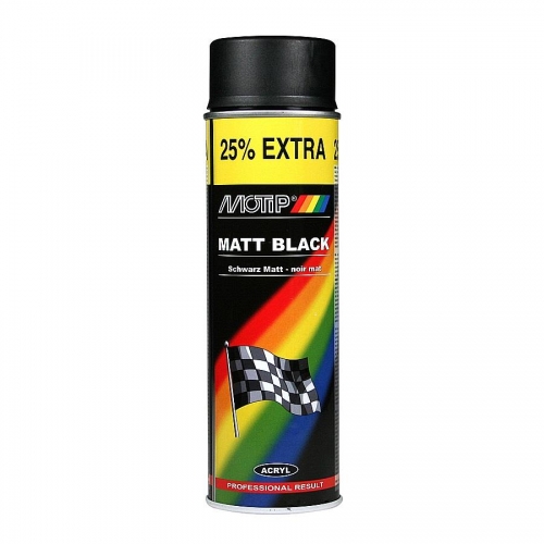 Matt Black Paint 500ml