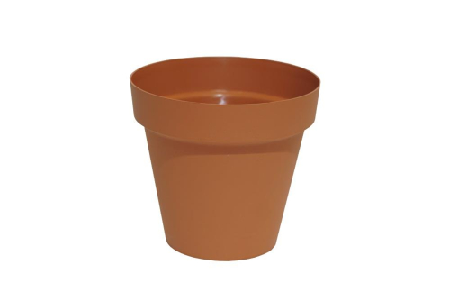 37cm Cascade Pot with Wheels Terracotta Medium Size Indoor Outdoor Planter