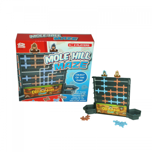 Mole Hill Maze 2 Player Game