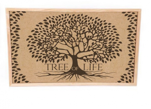 Tree of Life Framed Cork Board 37x60CM