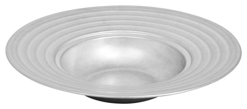 Vintage Steel Pasta Bowl 26cm Wide Stainless Steel Durable Dishwasher Safe