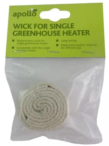 Greenhouse Heater Wick Refill for Single and Twin Paraffin Heaters Indoor Use