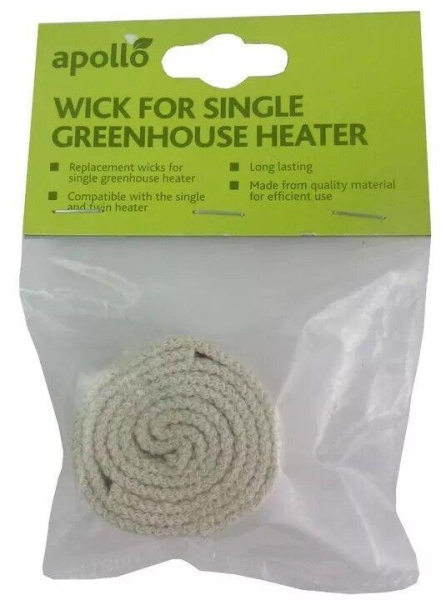 Greenhouse Heater Wick Refill for Single and Twin Paraffin Heaters Indoor Use