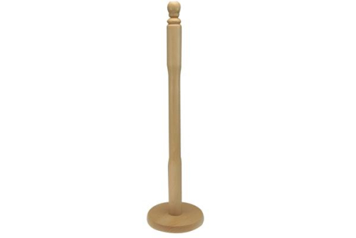Toilet Roll Spike Beech 50cm Natural Wood Stylish Durable Bathroom Storage